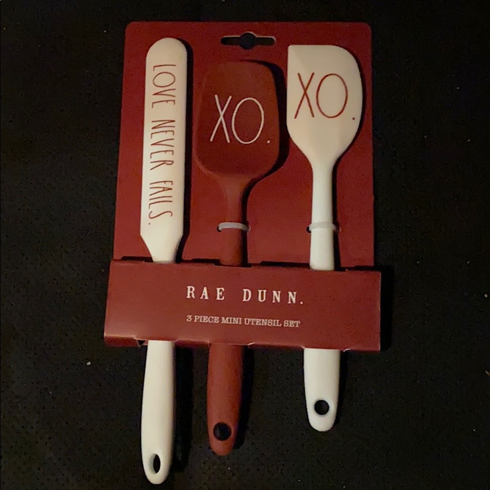 Rae Dunn 3 Piece mini Utensil